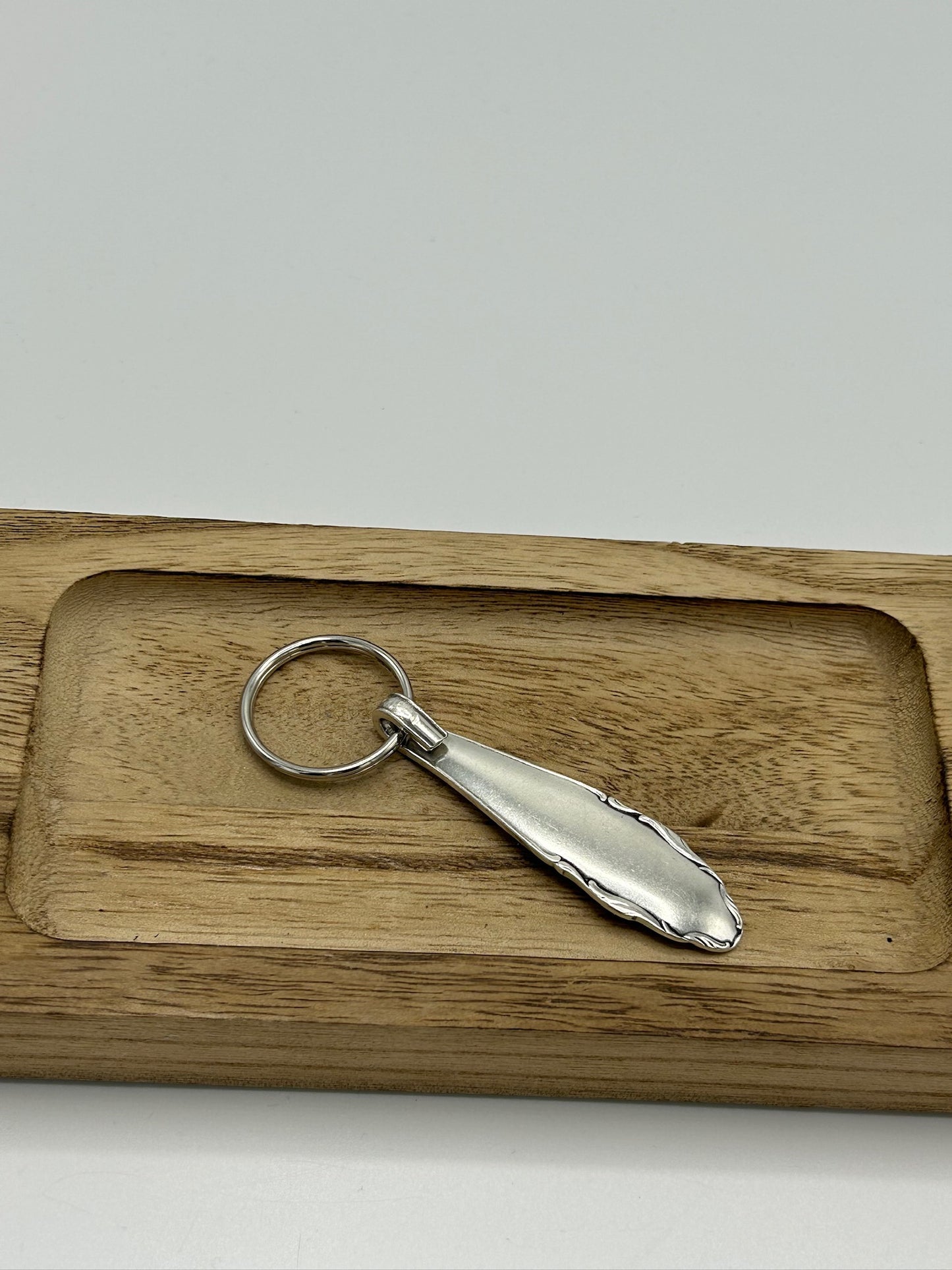 Schlüsselanhänger aus 90er/100er Silberbesteck #2