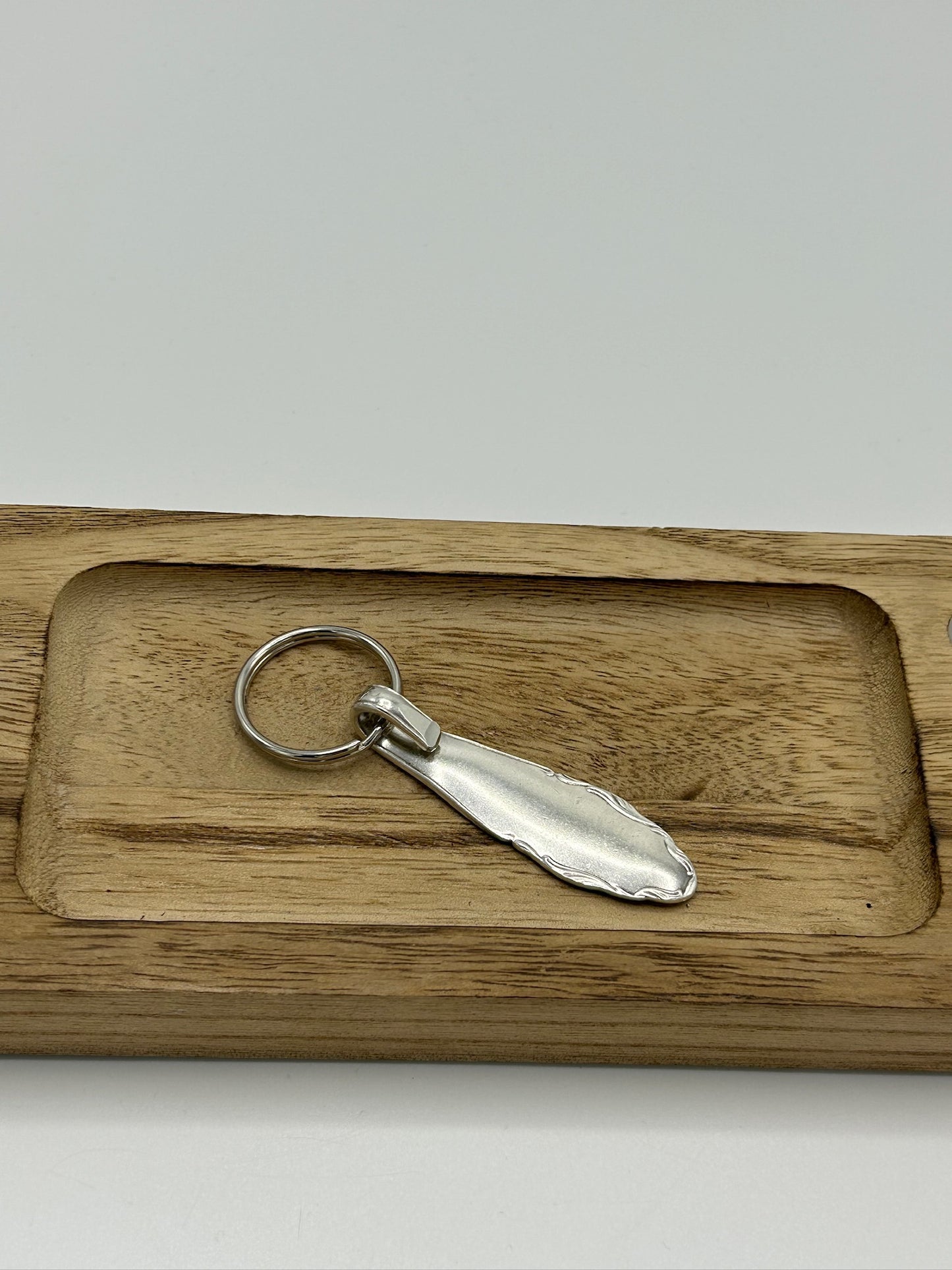 Schlüsselanhänger aus 90er/100er Silberbesteck #13