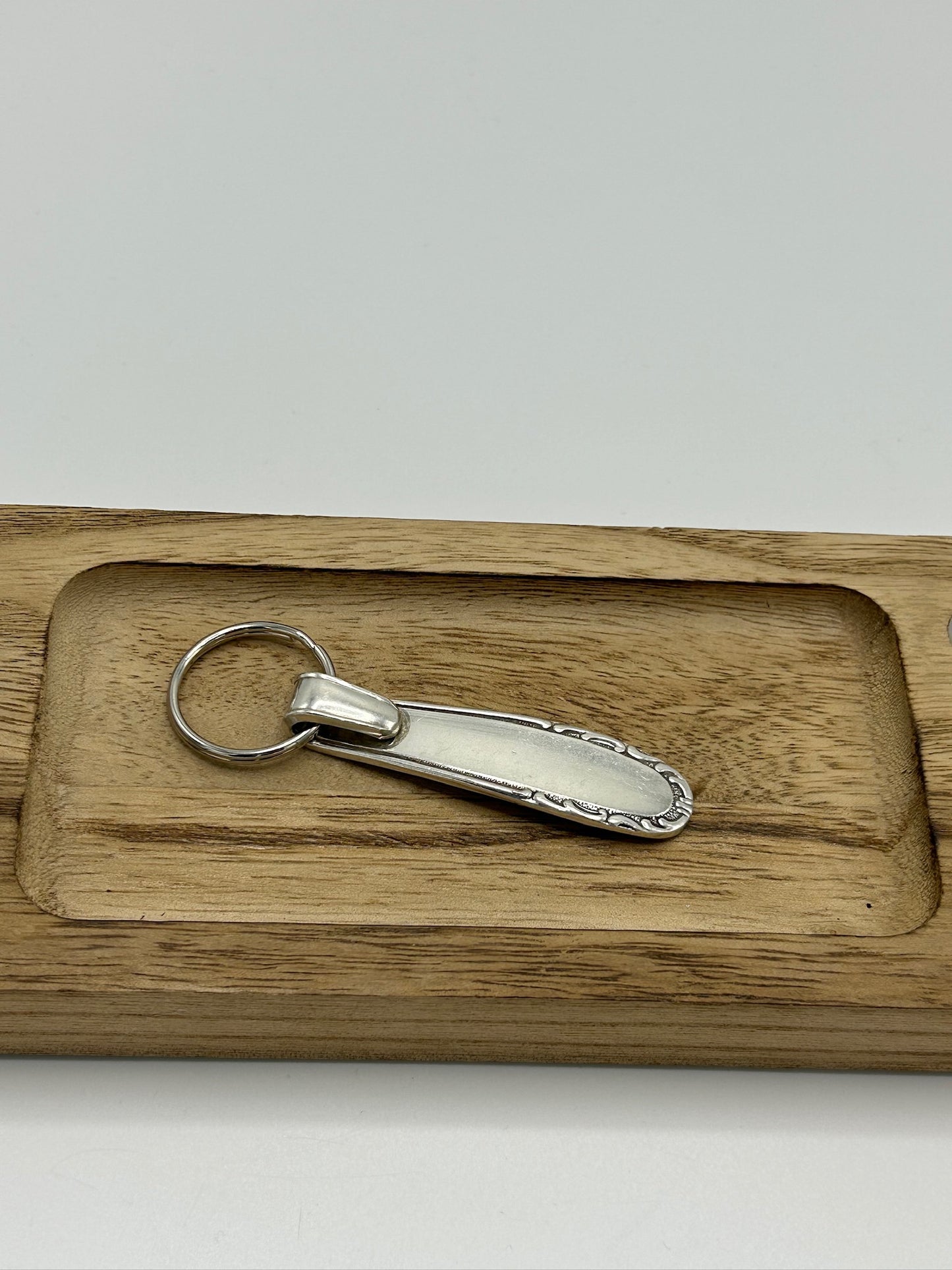 Schlüsselanhänger aus 90er/100er Silberbesteck #14