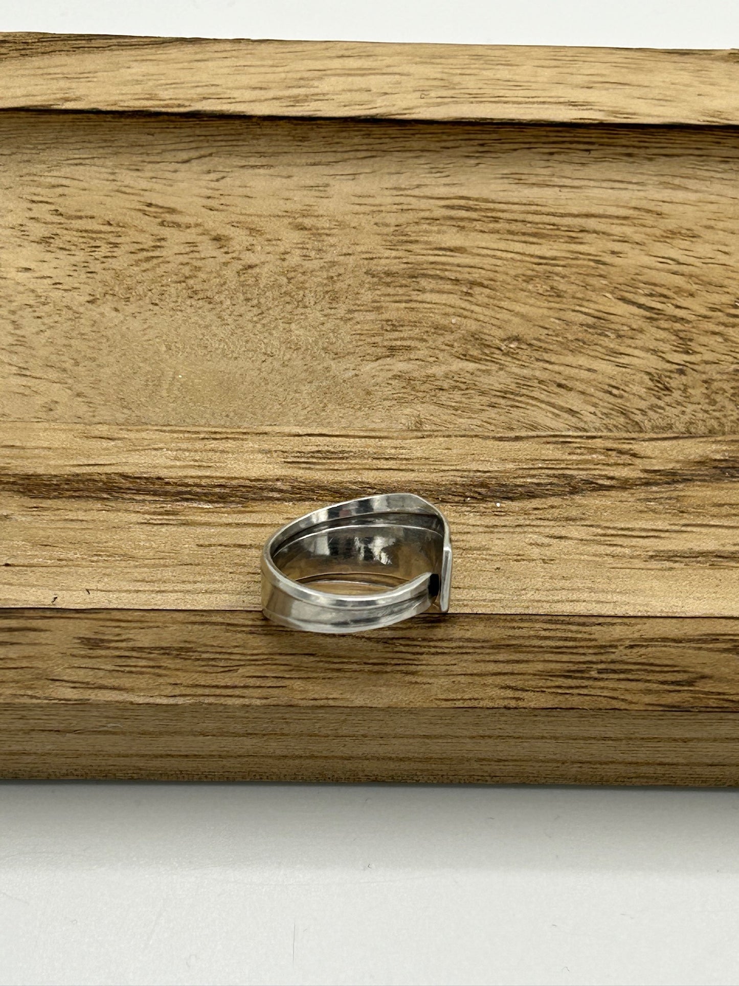 Ring aus 800er Silberbesteck #6