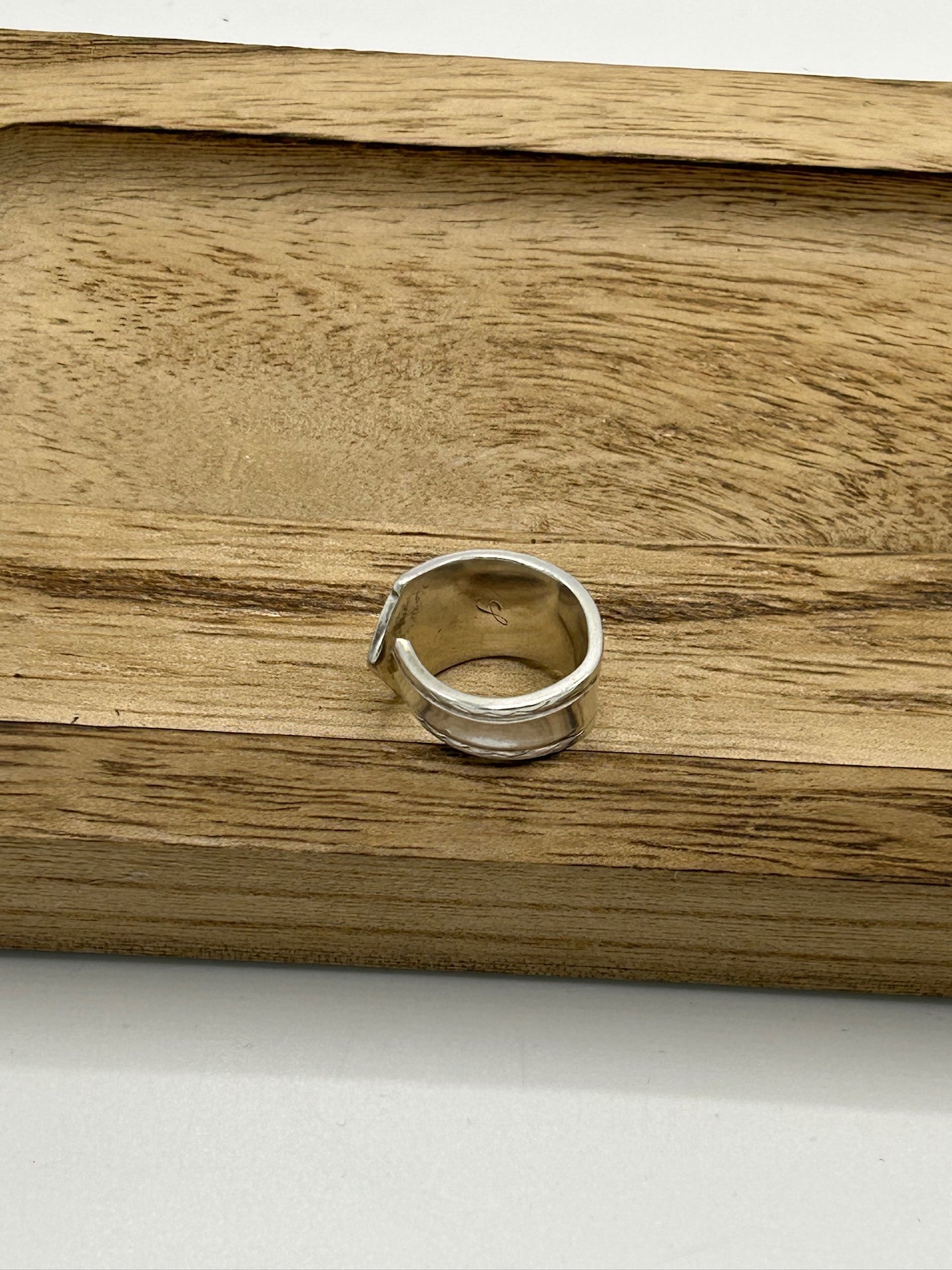 Ring aus 800er Silberbesteck #27