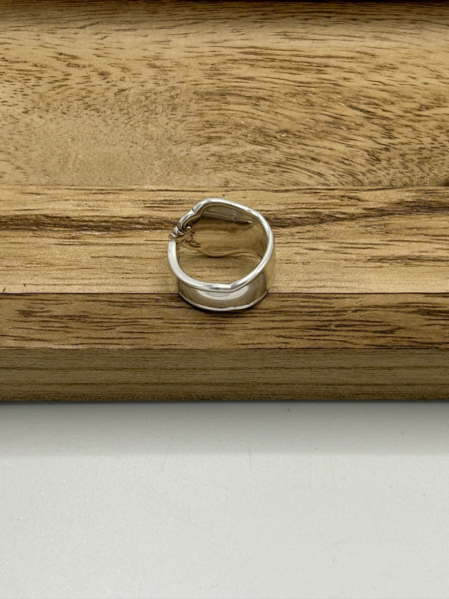 Ring aus 800er Silberbesteck #16