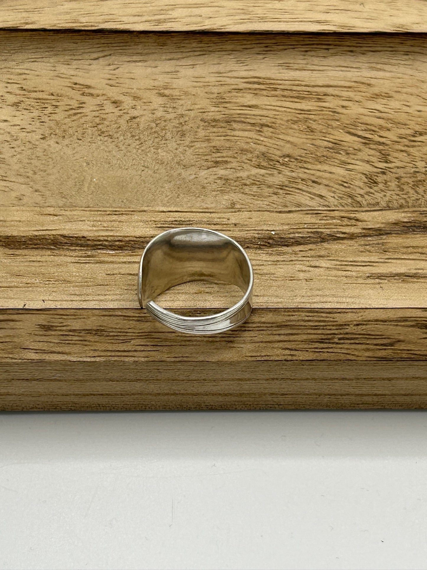 Ring aus 800er Silberbesteck #19