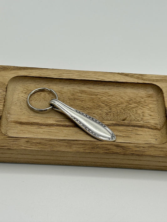 Schlüsselanhänger aus 90er/100er Silberbesteck #1
