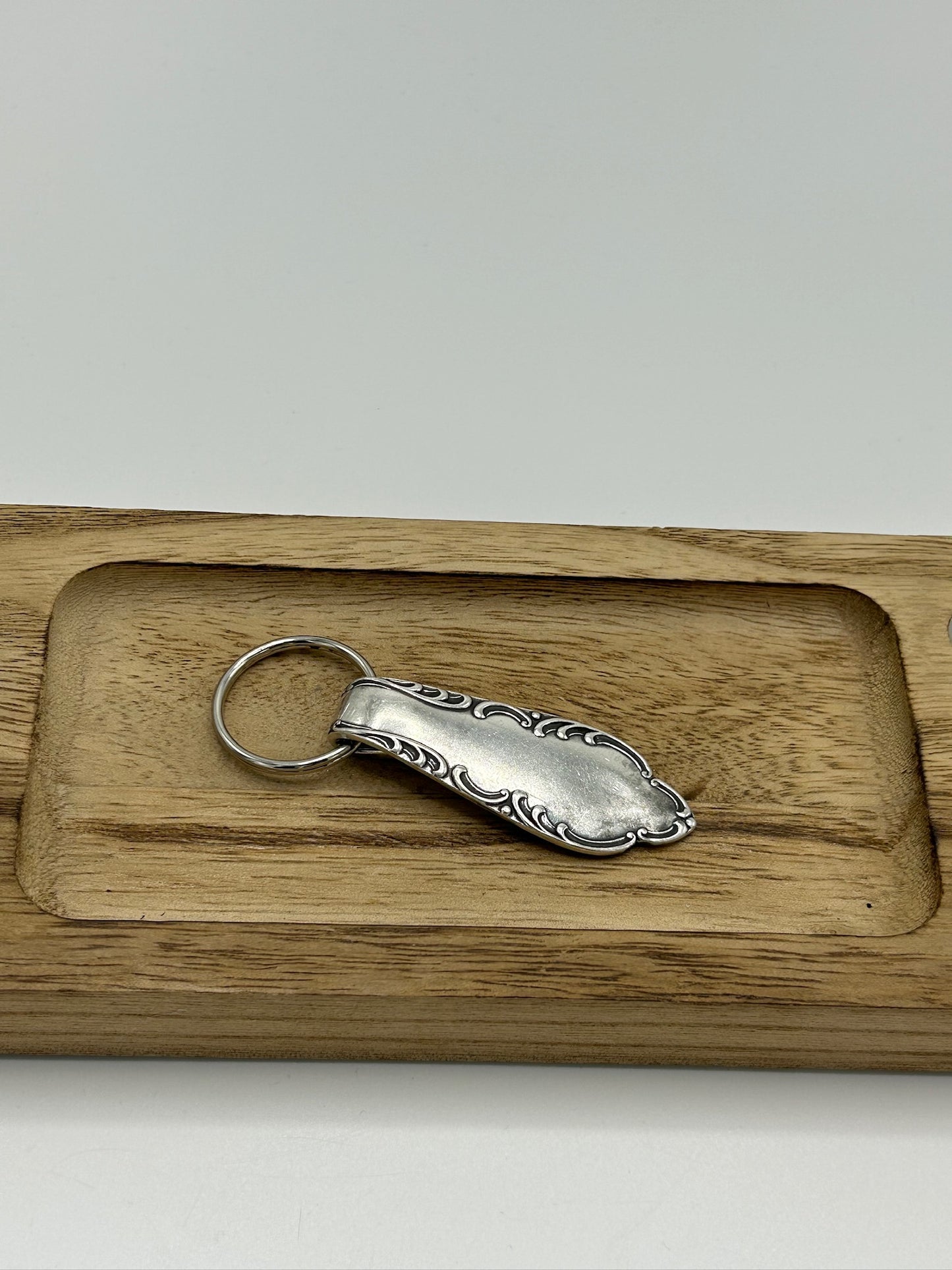 Schlüsselanhänger aus 90er/100er Silberbesteck #10