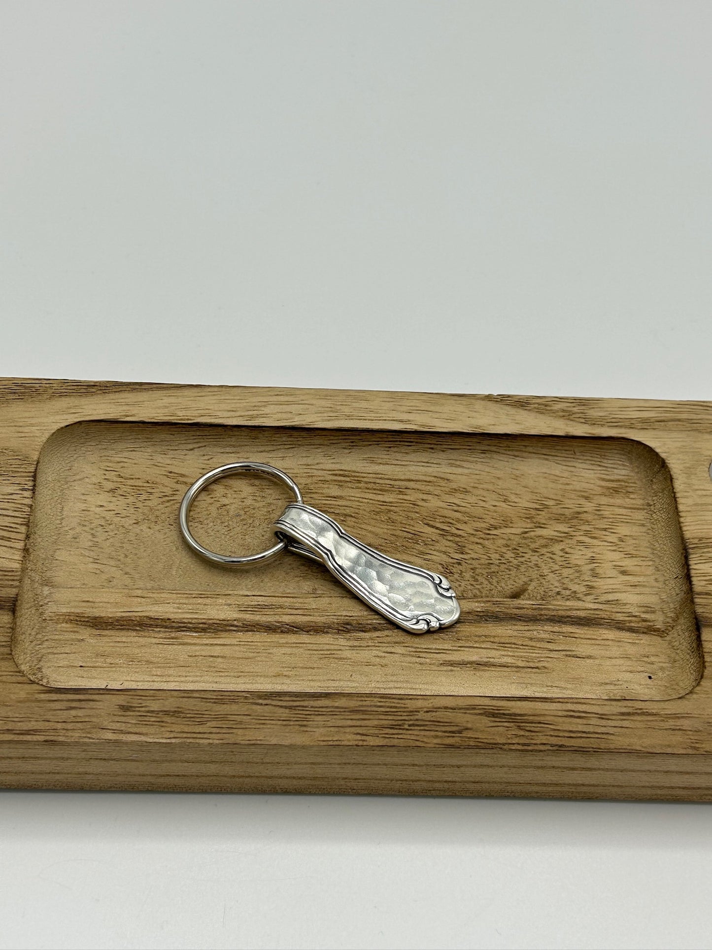 Schlüsselanhänger aus 90er/100er Silberbesteck #11