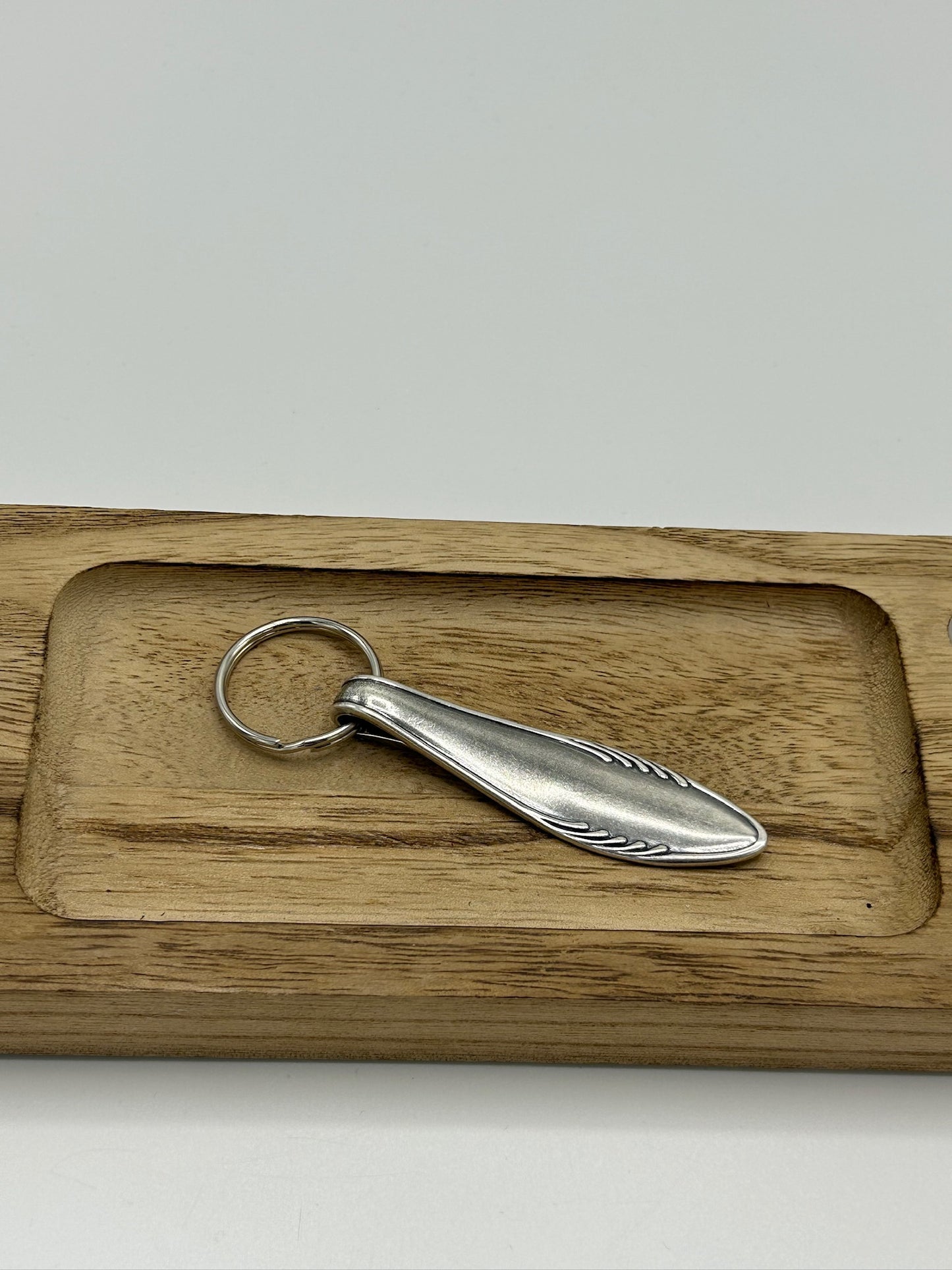 Schlüsselanhänger aus 90er/100er Silberbesteck #12