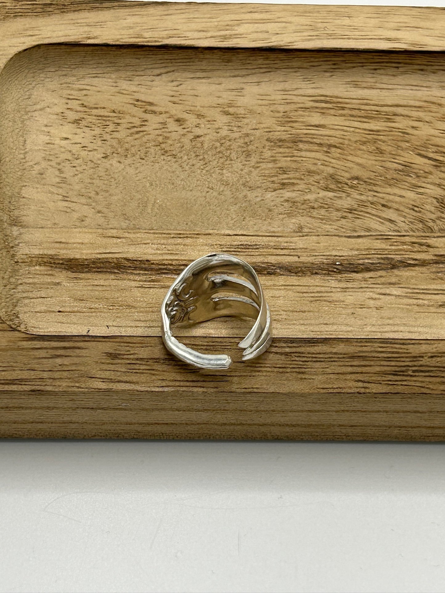 Ring aus 800er Silberbesteck #3