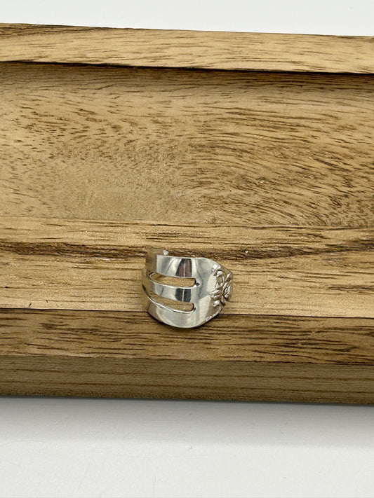 Ring aus 800er Silberbesteck #3
