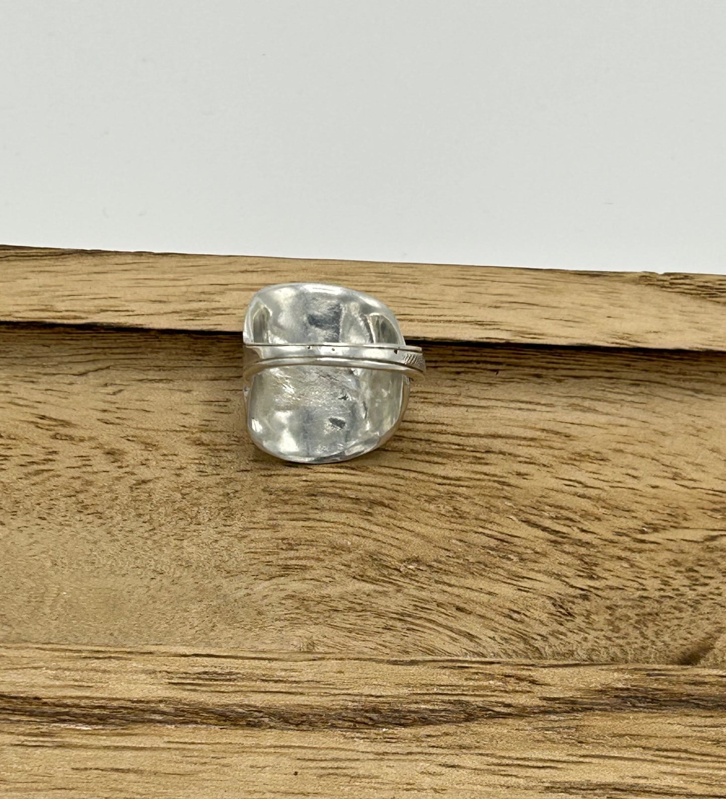 Ring aus 800er Silberbesteck #8