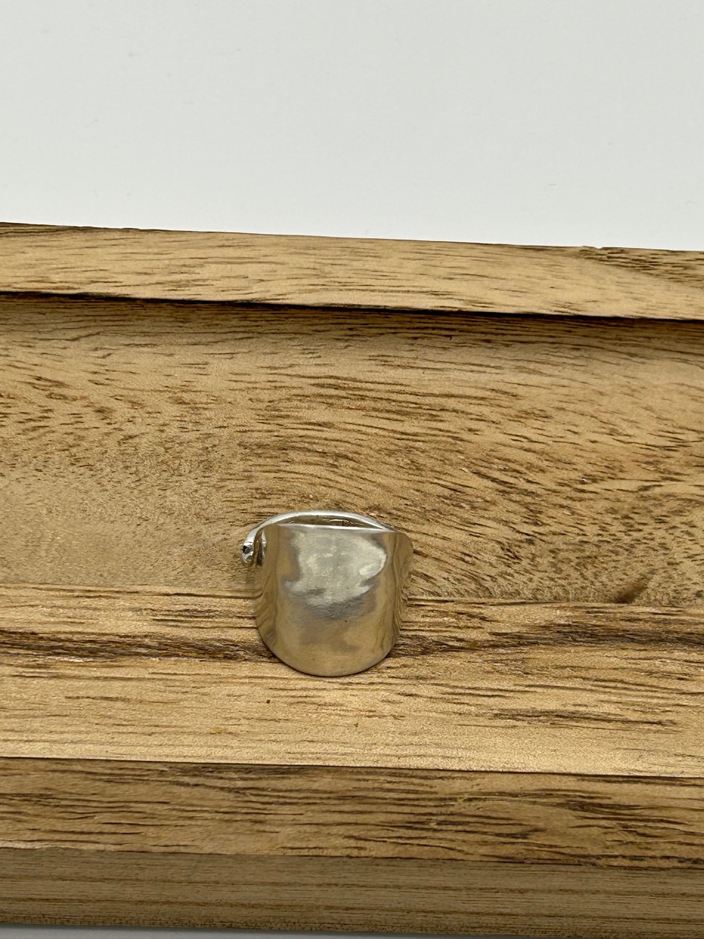 Ring aus 800er Silberbesteck #8