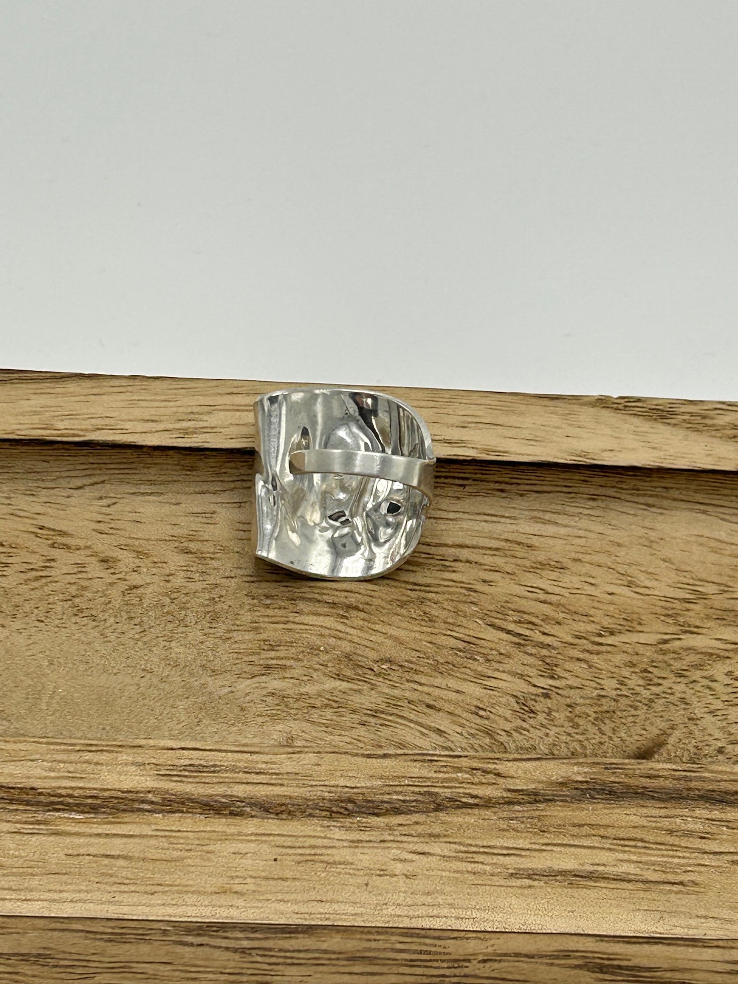 Ring aus 800er Silberbesteck #9