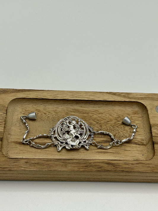 Armband aus 800er Silberbesteck mit Magnetverschluss #1