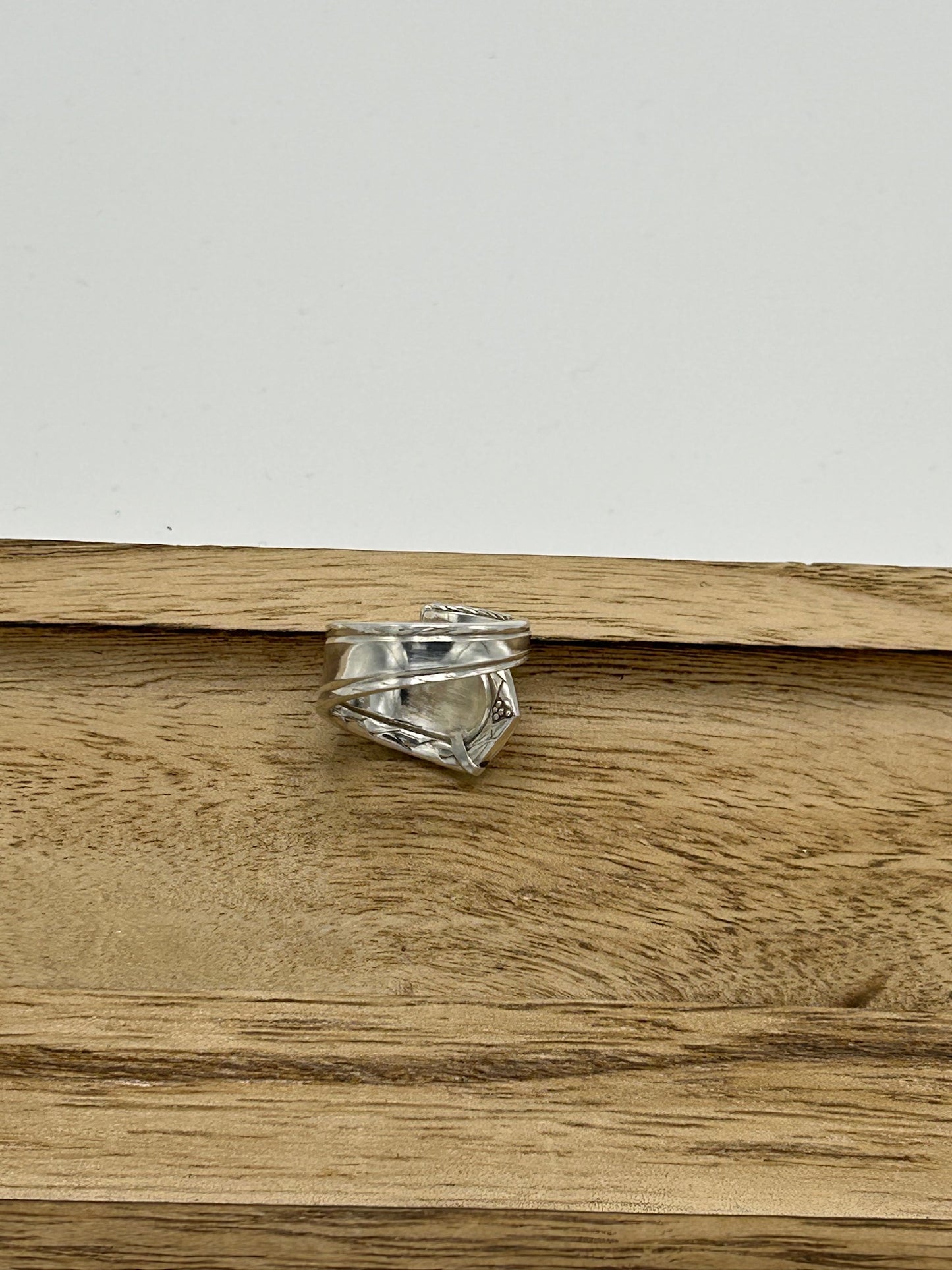 Ring aus 800er Silberbesteck #21