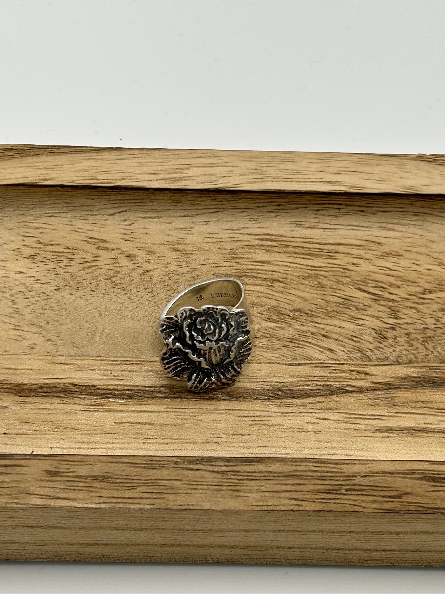 Ring aus 800er Silberbesteck #23