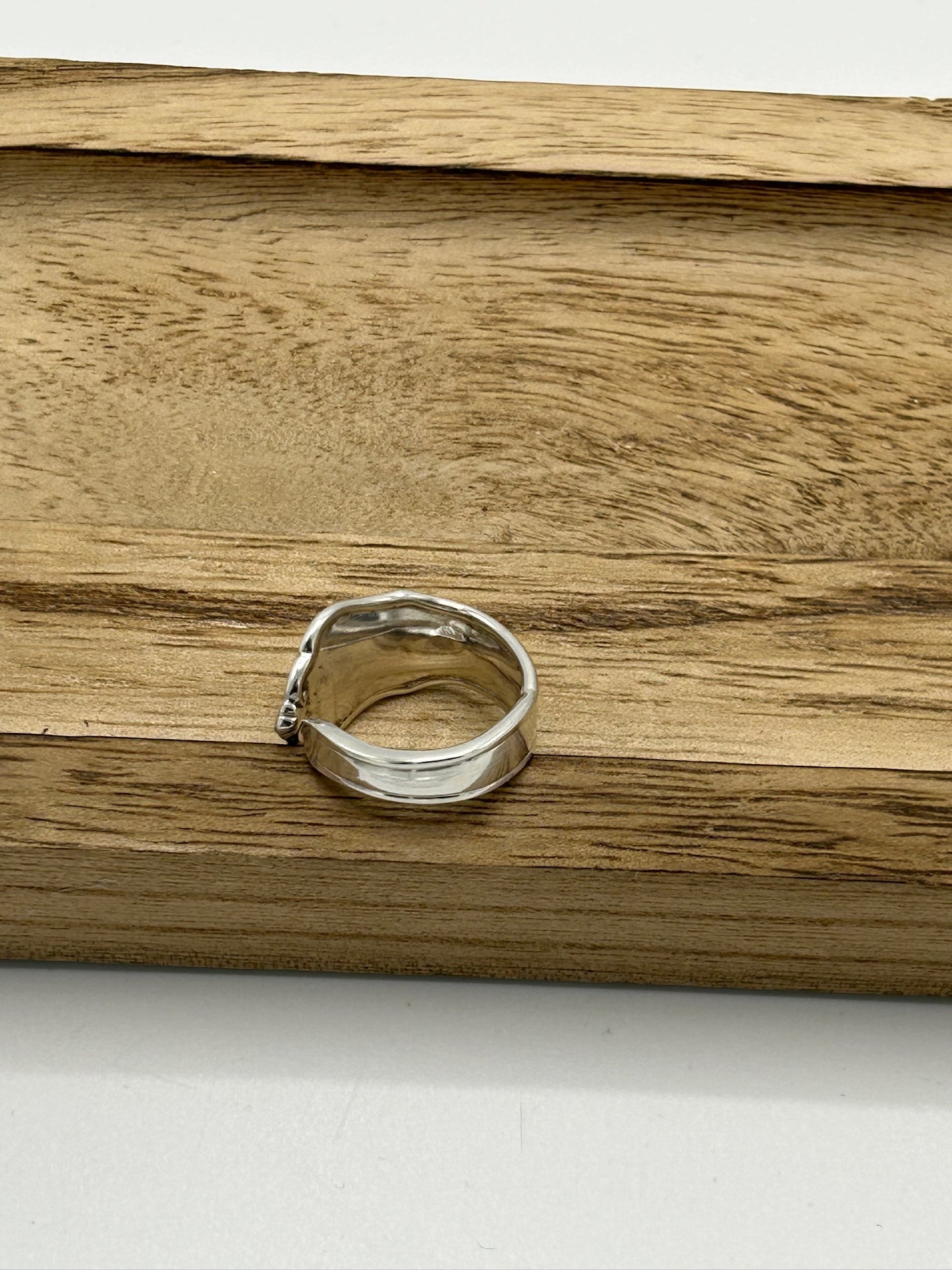 Ring aus 800er Silberbesteck #24