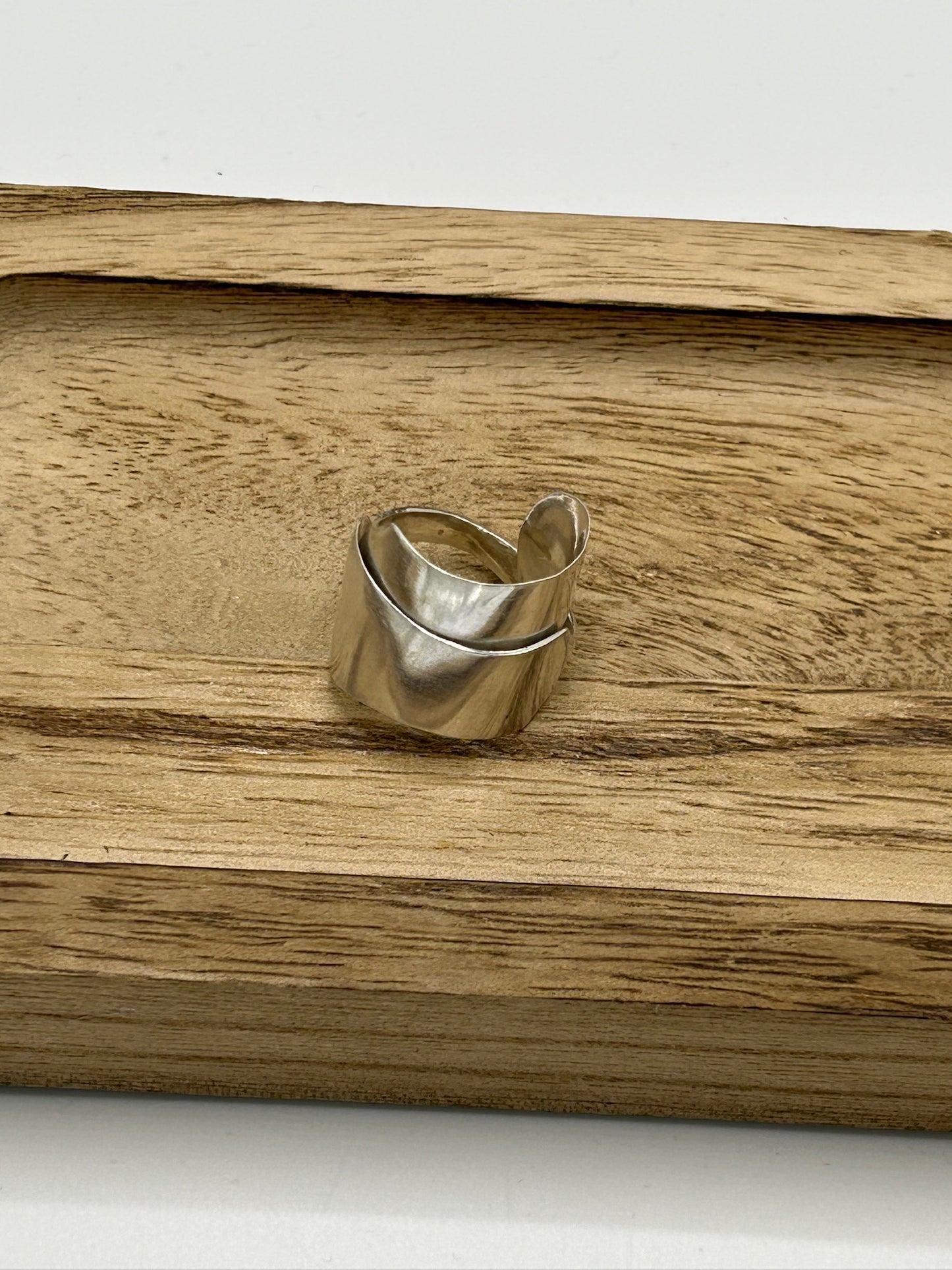 Ring aus 800er Silberbesteck #25