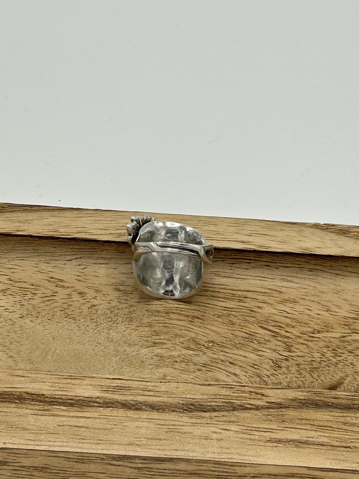 Ring aus 800er Silberbesteck #26