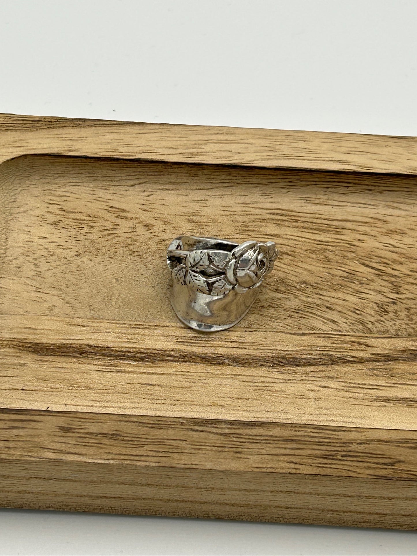 Ring aus 800er Silberbesteck #26