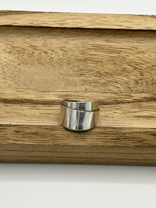 Ring aus 800er Silberbesteck #13