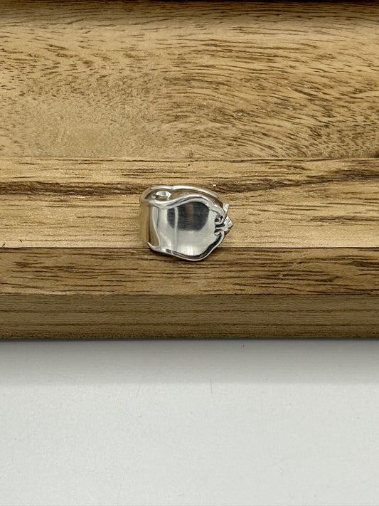 Ring aus 800er Silberbesteck #16