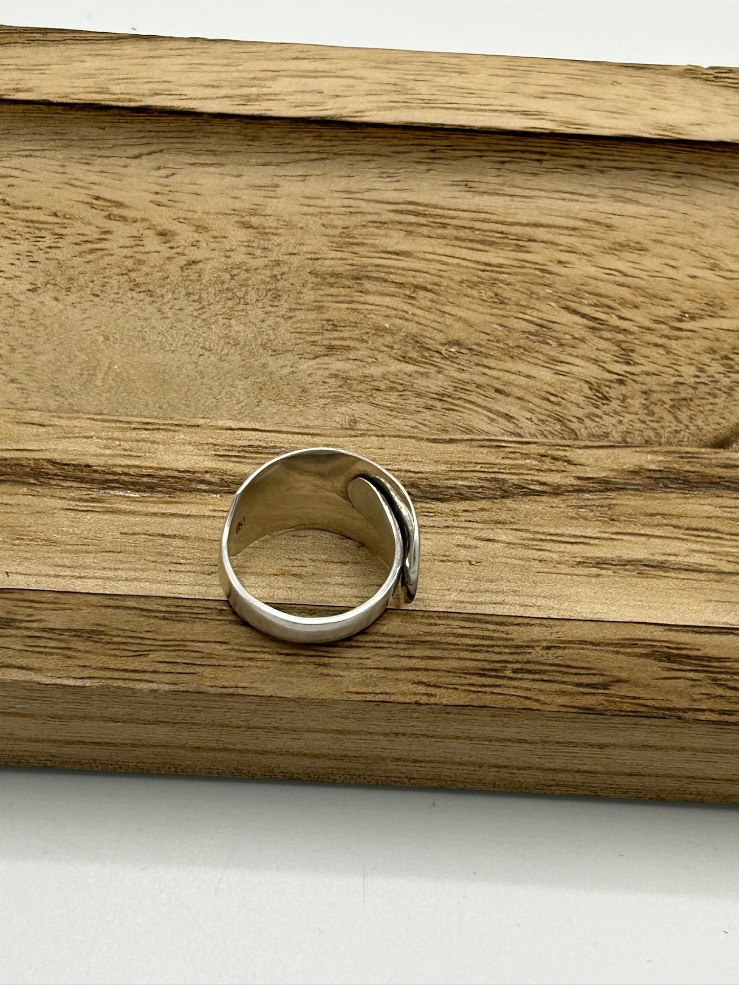 Ring aus 800er Silberbesteck #17