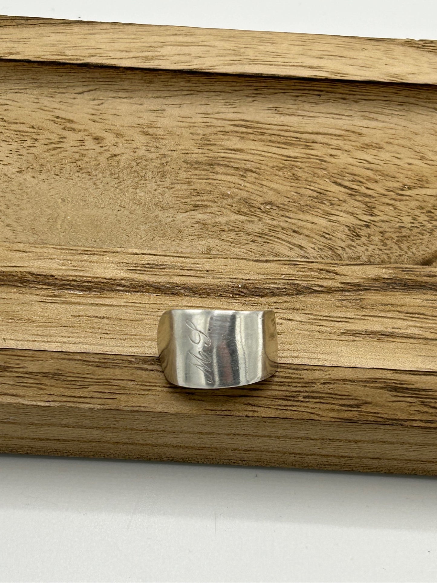 Ring aus 800er Silberbesteck #17