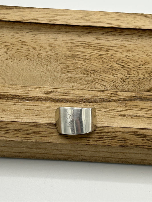 Ring aus 800er Silberbesteck #17