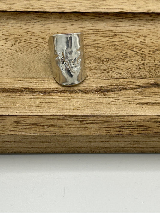 Ring aus 800er Silberbesteck #18