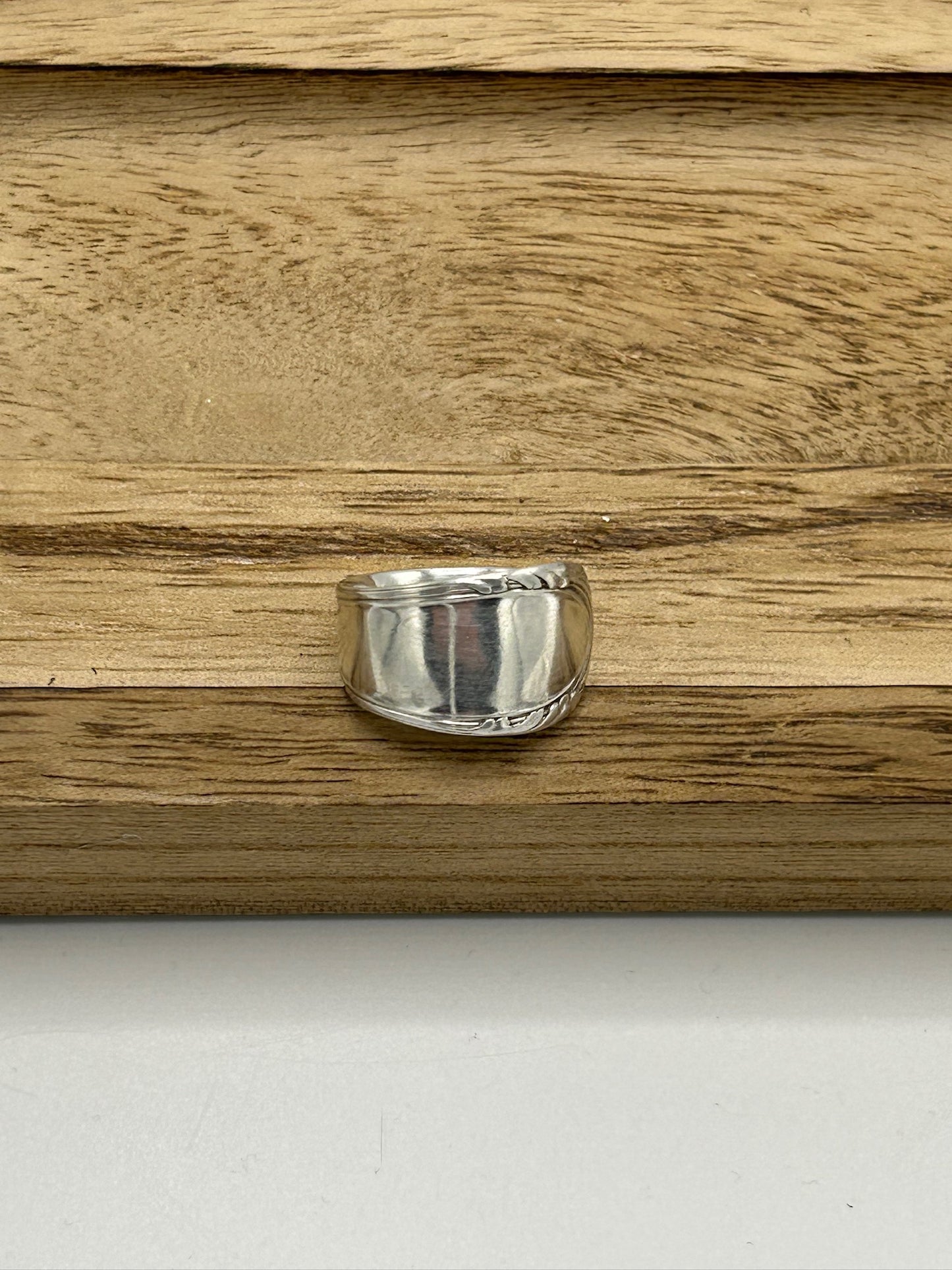 Ring aus 800er Silberbesteck #19