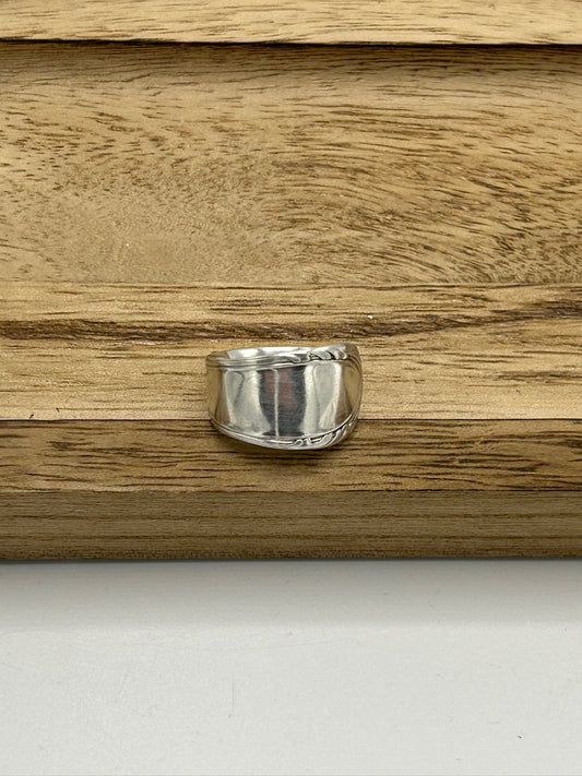 Ring aus 800er Silberbesteck #19