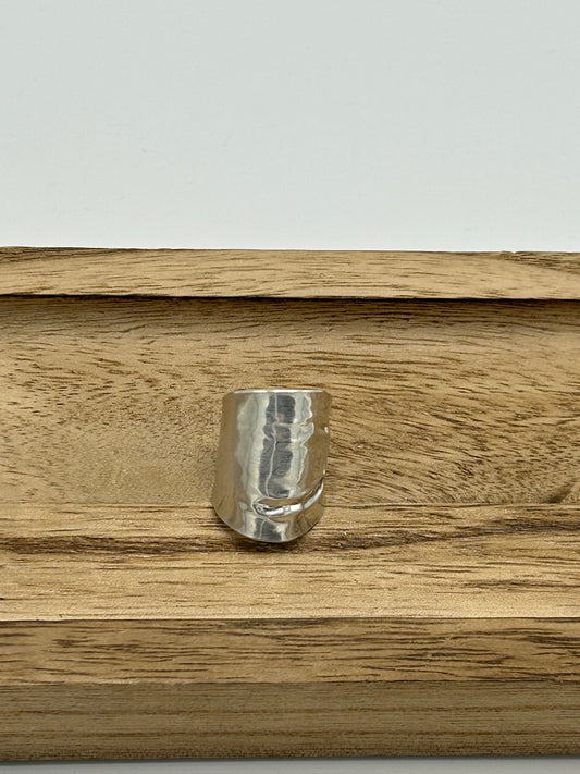 Ring aus 800er Silberbesteck #12